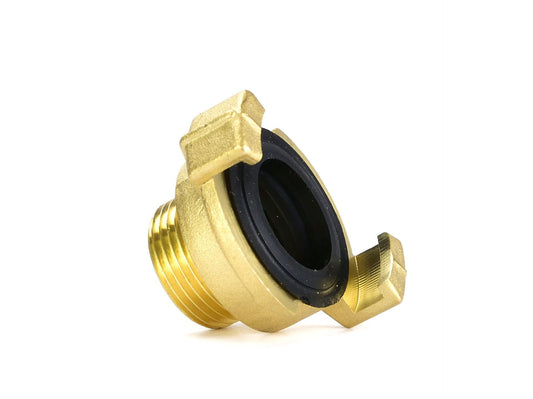 Cuplaj rapid cu gheare din alama, tata 3/4", Geko G70112