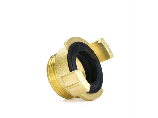 Conector cu gheare din alama, filet tata, 1", Geko G70110