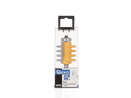 Freza pentru lemn, 4 x 38 mm, 8 mm, Geko G01215