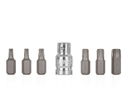 Set biti Torx T25-T55, 7 elemente, Geko G10039