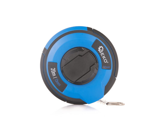 Ruleta metalica otel, 20 m x 13 mm, Geko G01468