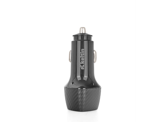 Incarcator auto cu functia de incarcare rapida, QC3.0 36W 7.2A, Keltin K02221