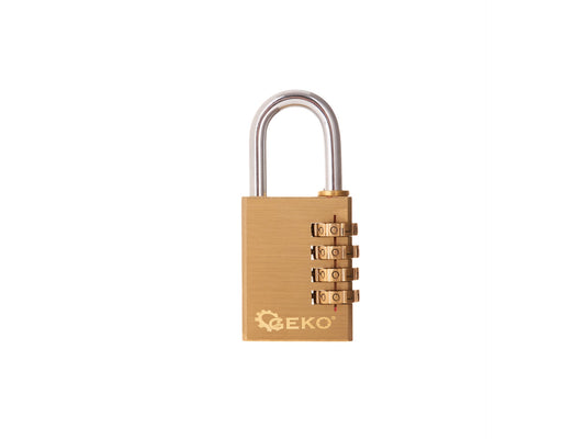 Lacat din alama cu cifru, 38 mm, Geko G10914