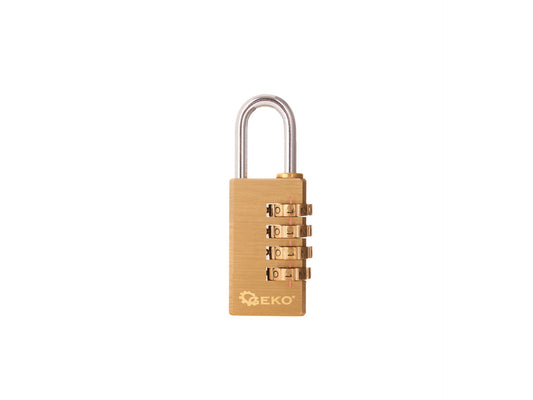 Lacat din alama cu cifru, 28 mm, Geko G10913