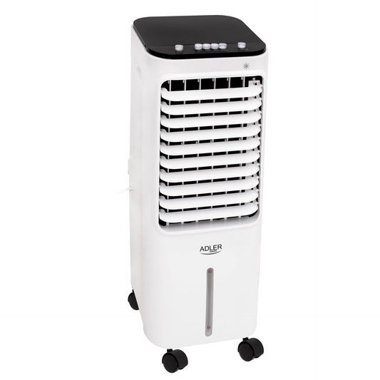 Aparat de aer conditionat 3 in 1, 12 l, 350 W, 220-240 V, 50 / 60 Hz, Alb / Negru, Adler AD7913