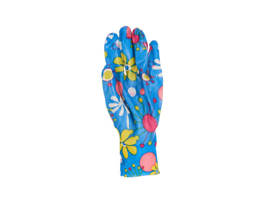 Manusi de gradina acoperite cu latex pentru femei, marimea 6, Geko G73507