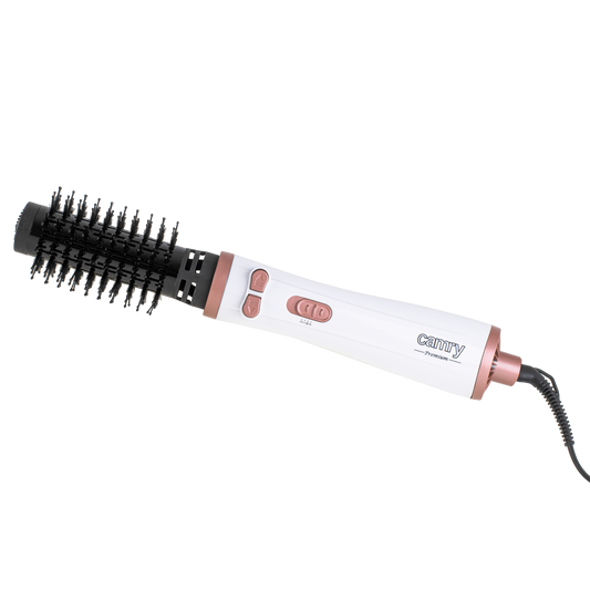 Perie electrica rotativa cu 2 capete interschimbabile, 1000 W, 3 setari de temperatura, 2 niveluri putere, Camry CR2021