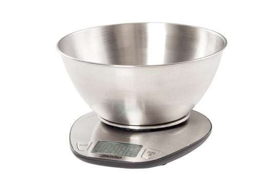 Cantar de bucatarie, 5 kg, inox, argintiu, Mesko MS3152