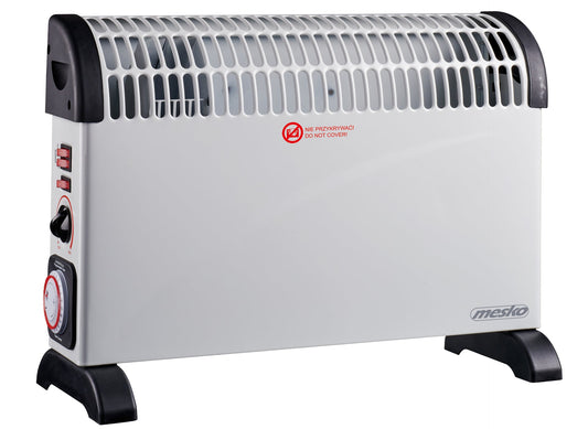 Convector electric, 1250 W, alb, Mesko MS7741W