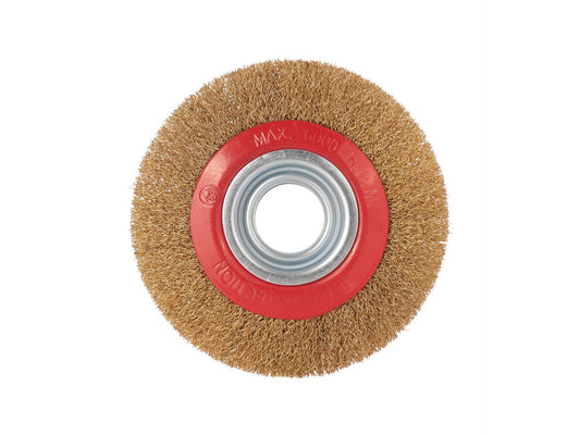 Perie de sarma pentru slefuire cu set de reductoare, 150 x 32 mm, Geko G00730