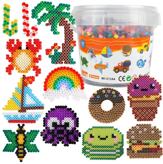 Set creativ margele de calcat, 5000 elemente, MalPlay 110895
