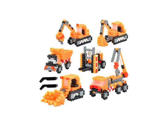 Set creativ margele de calcat 3D, 1500 elemente, MalPlay 110955