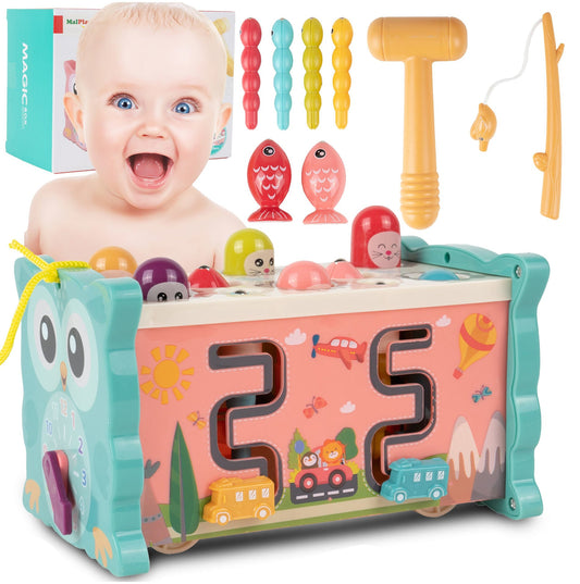 Centru de activitati 8 in 1 Magic Box, MalPlay 109877