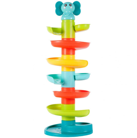 Jucarie pentru copii turn cu bile, multicolor, MalPlay 108069