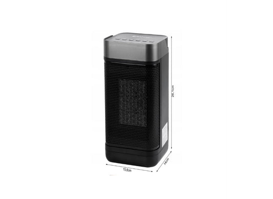 Incalzitor electric ceramic, telecomanda, 1500 W, MalTec 111150