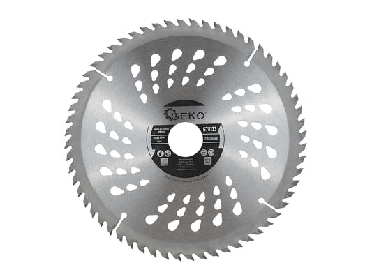 Disc pentru taiere lemn, 210 x 30, 60 T, Geko G78133
