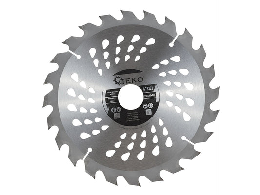 Disc pentru taiere lemn, 210 x 30 x 24T, Geko G78131
