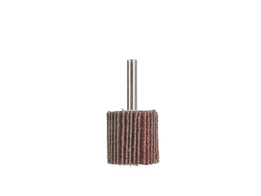 Disc abraziv cu clapete si tija, 30 x 30 x 6 mm, P40, Geko G78730