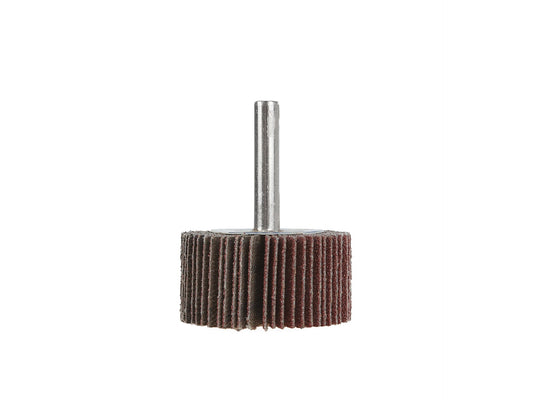 Disc abraziv cu clapete si tija, 40 x 20 x 6 mm, P120, Geko G78744