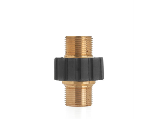 Niplu de alama pentru furtun M22-M22, Geko G73138