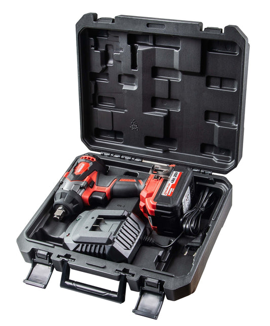 Cheie de impact cu acumulator RDI-IBW04, 20 V, 4 Ah, 480 Nm, 1 / 2", Raider 031304