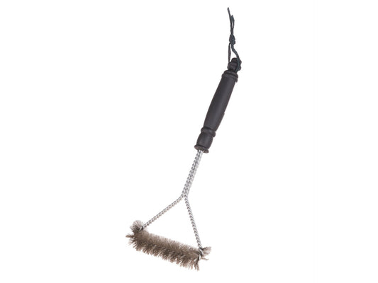 Perie de sarma pentru curatarea gratarului, 31 x 17 cm, Geko G80511