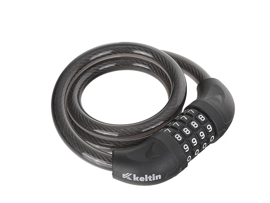 Antifurt bicicleta cu cifru, 12 x 800 mm, Keltin K02300
