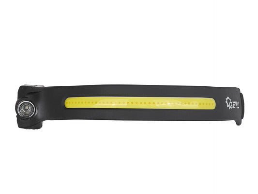 Lanterna frontala LED COB cu senzor de miscare, 3 W + 1 W, XPE, 1200 mAh, 350 lm, IPX4, Geko G15118