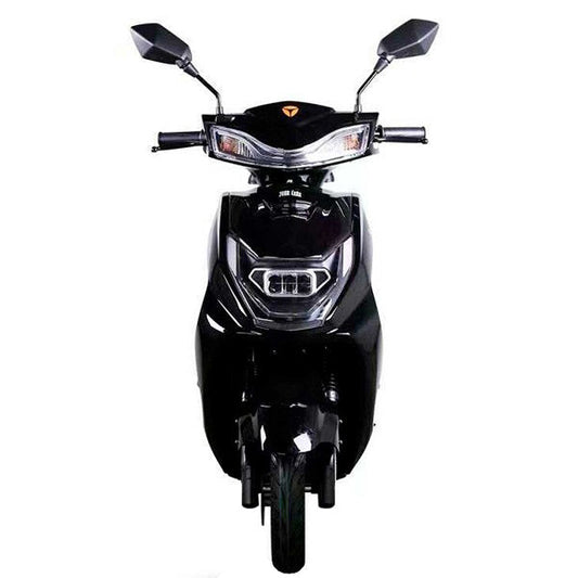 Scuter electric Yadea Luna, 2 viteze, far LED, acumulator Li-Ion 60 V, 20 Ah, incarcator 3A, capacitate incarcare 148 kg, negru, Villager VL079994