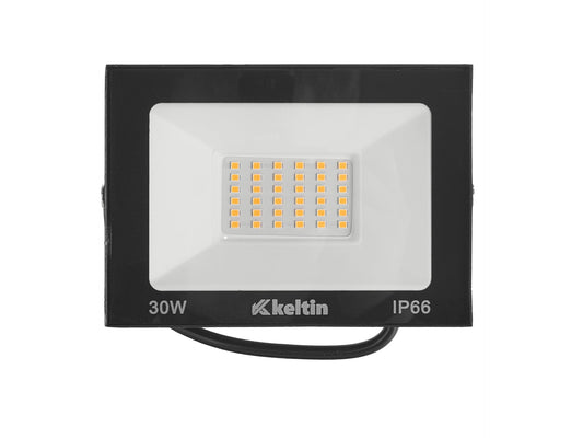 Proiector LED cu lumina alba, 30 W, 2700 K, Keltin K02032