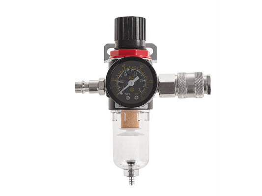 Reductor de presiune cu filtru de aer, prindere de 1/4", Geko G03163