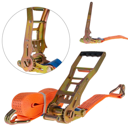 Chinga ancorare cu clichet Ergo, 6 m / 5 T / 50 mm, Geko G03956
