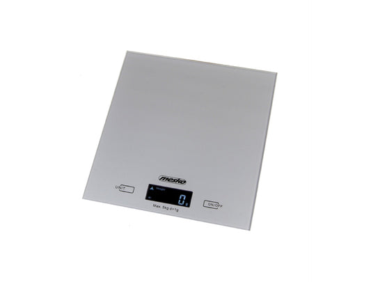 Cantar de bucatarie profesional, capacitate maxima 5 kg, ecran LCD, Mesko MS3145