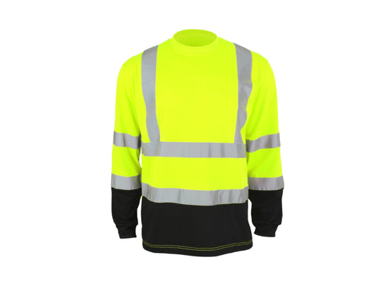 Bluza T-REF fluorescent galben cu dungi reflectorizante, marimea XXXL, Artmas ART703010
