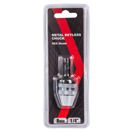 Mandrina pentru surubelnita electrica, prindere HEX, 1 / 4", 8 mm, Raider 139973
