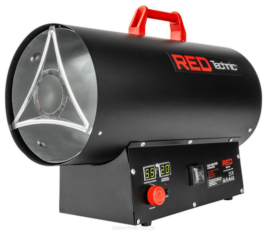 Tun de caldura pe gaz, 45 kW, Red Technic RTNGG0118