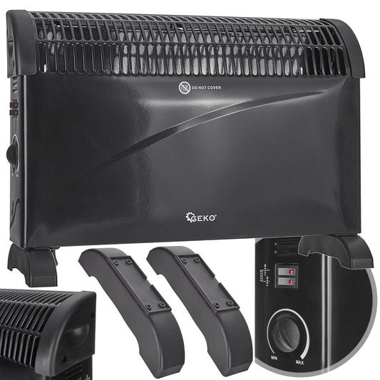 Convector electric cu termostat, 2000 W, Geko G80437