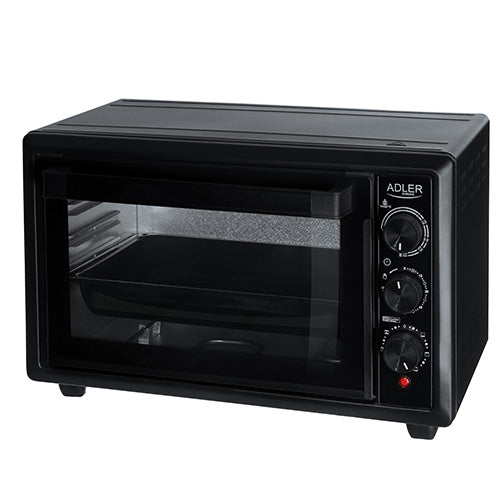 Cuptor electric, 1500 W, 26 l, negru, Adler AD6023