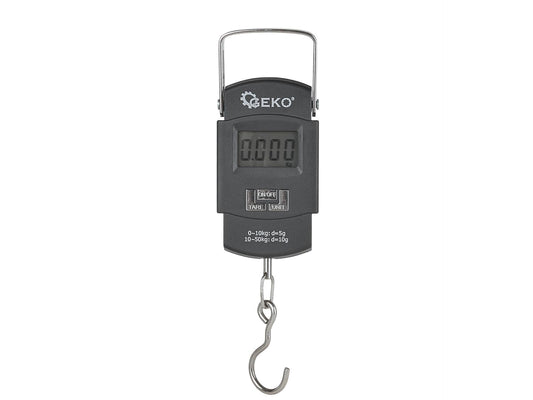 Cantar digital cu carlig, capacitate maxima de cantarire 50 kg, Geko G71150