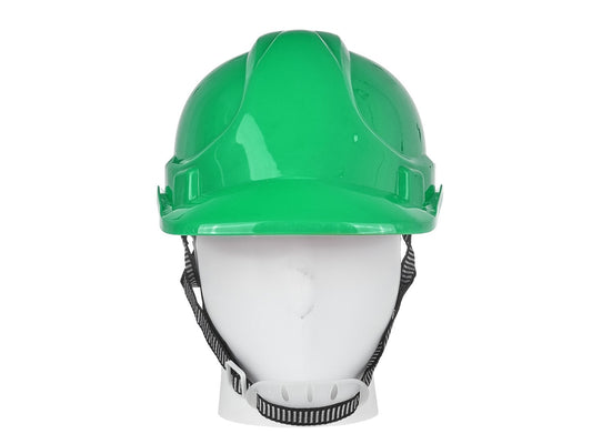 Casca de protectie reglabila, reglare marime 53-62 cm, verde, Geko G90038