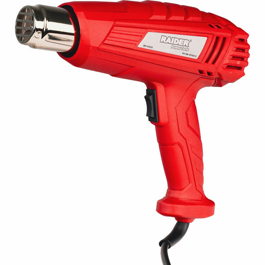 Set suflanta de aer cald cu 4 duze RDHG25, 2000 W, 2 trepte, Raider 074313