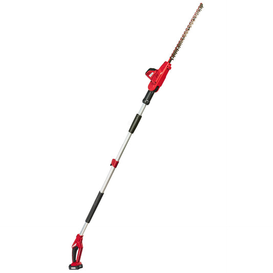 Trimmer pentru gard viu cu acumulator RDP-KHT20, 2.4 m, 430 mm, 18 mm, 2 Ah, Raider 075749