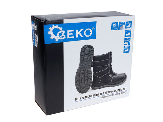 Pantofi de lucru izolati de iarna S3 SR FO, marimea 44, Geko G90562-44