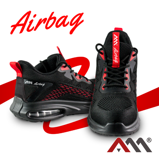 Pantofi de lucru cu varf metalic BTEX Airbag, marimea 44, Artmas ART603022