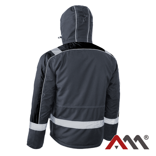 Jacheta de lucru Classwork neagra / gri, marimea XXL, Artmas ART701059