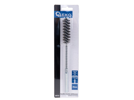 Perie cilindrica de sarma pentru bormasina, 20 mm, Geko G00726