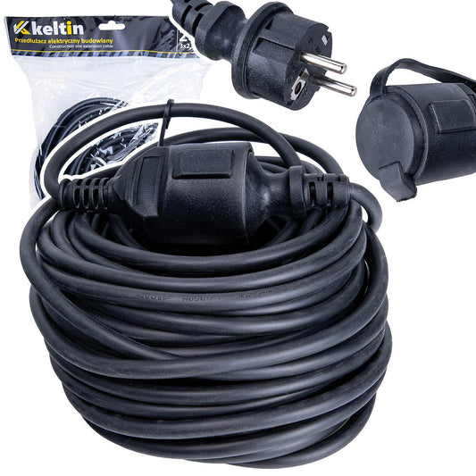 Prelungitor electric pentru constructii, 20 m, IP44, Keltin K00221