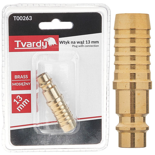 Adaptor alama tip tata pentru furtun pneumatic, 13 mm, Tvardy T00263