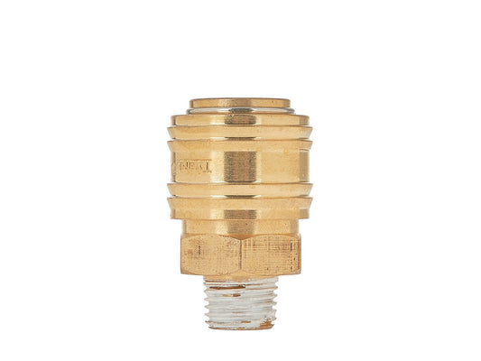 Conector rapid din alama tip mama, filet exterior 1 / 4", Tvardy T00286