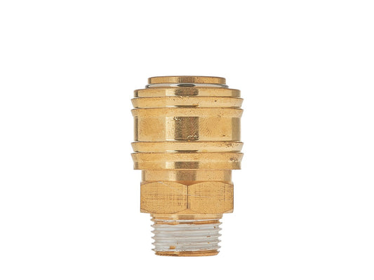 Conector rapid din alama tip mama, filet exterior 3 / 8", Tvardy T00287